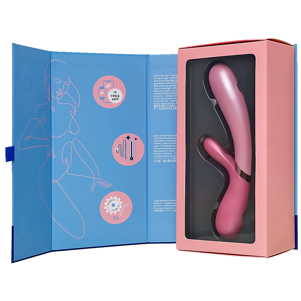 Вибратор-кролик Satisfyer Hot Lover Connect Rose-Pink 